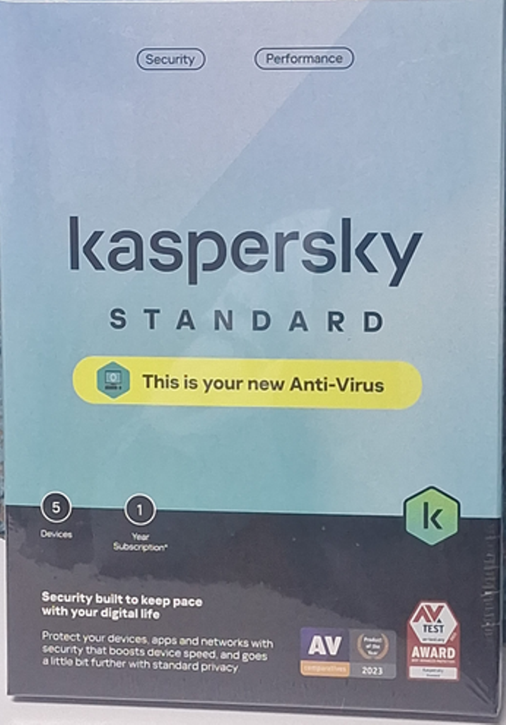 Kaspersky Standard Anti-Virus 5 Devices 1 Year  efficient solution comprehensive protection