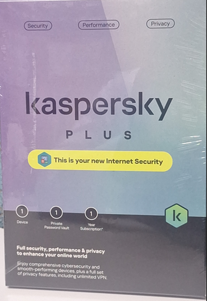Kaspersky Plus Internet Security 1 User 1 Year subscription efficient solution for comprehensive protection