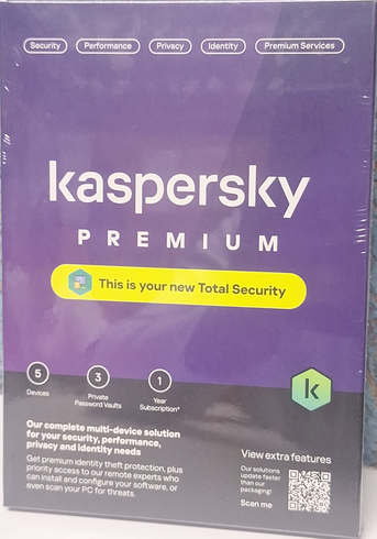 Kaspersky Premium Total Security 2024 5 Devices 1 Year reliable Privacy and performance