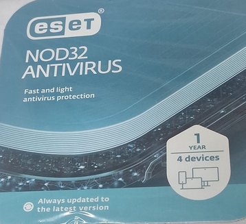 Eset Antivirus NOD32 1 Year 4 Devices reliable Privacy and Performance
