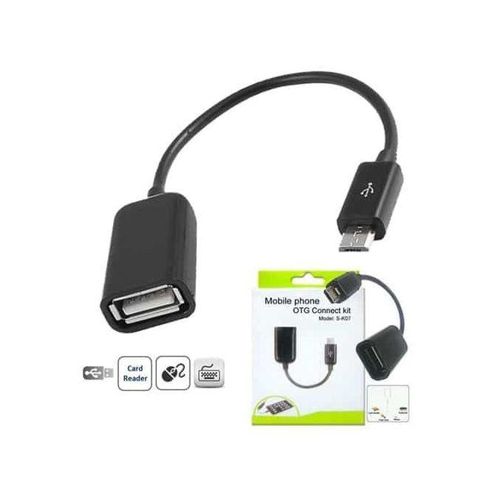 Otg Connect Kit OTG Cable Micro USB Cable, Normal Type - Black