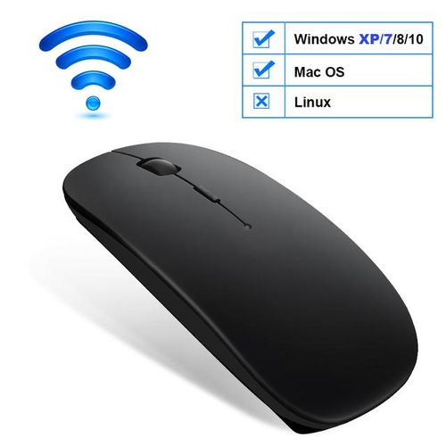 Rechargeable Wireless Mouse  Computer Mouse for Laptop, PC, Smart Tv Computer, Chromebook, Notebook