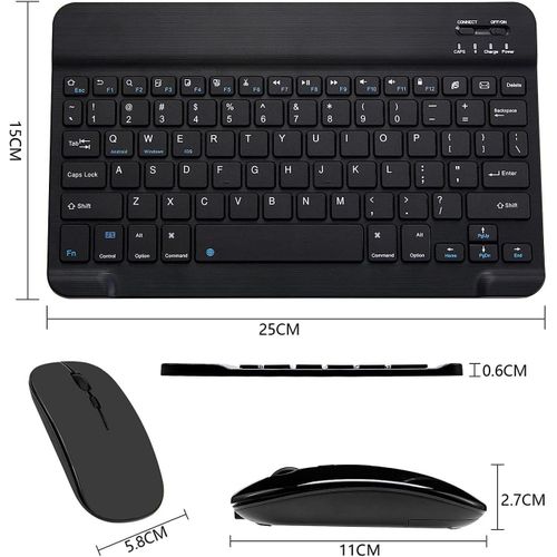 Wireless Bluetooth Keyboard For Laptop, Tablet, Phone, IPad – Rechargeable Keyboard For Android, IOS, And Windows-durable and stylish design