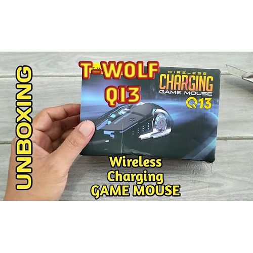 Wireless Rechargeable Gaming Mouse-Ergonomic design,High-quality roller