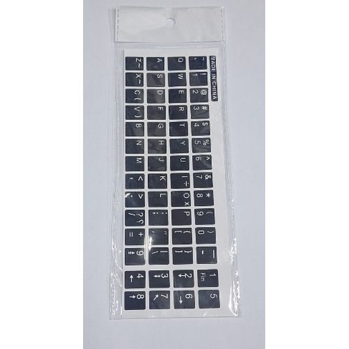 English Keyboard Stickers for Desktop Computer, Laptop and Notebook.
