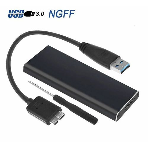 External Enclosure Case for m2 SSD USB 3.0 Case, M.2 SSD Enclosure to USB 3.0