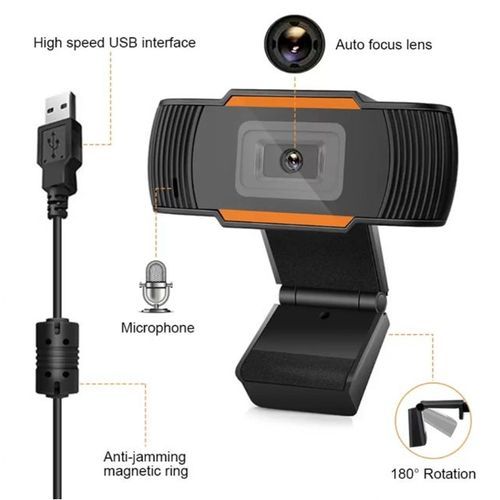 USB Web Camera 1080P HD Computer Webcams Built-In Mic  for PC Desktop & Laptop