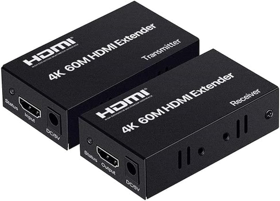 4K 60M HDTV HDMI Extender strong Signal transmission long distance transmission , high definition signal