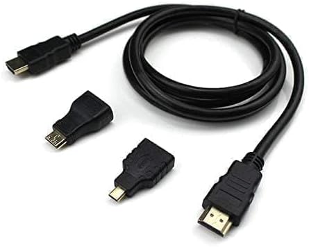 High Speed 3 in 1 HDMI TO HDMI Mini HDMI Micro HDMI Cable Adapter Converter