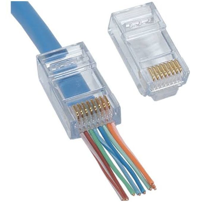 Networking crimping tool for RJ45 Ethernet cables