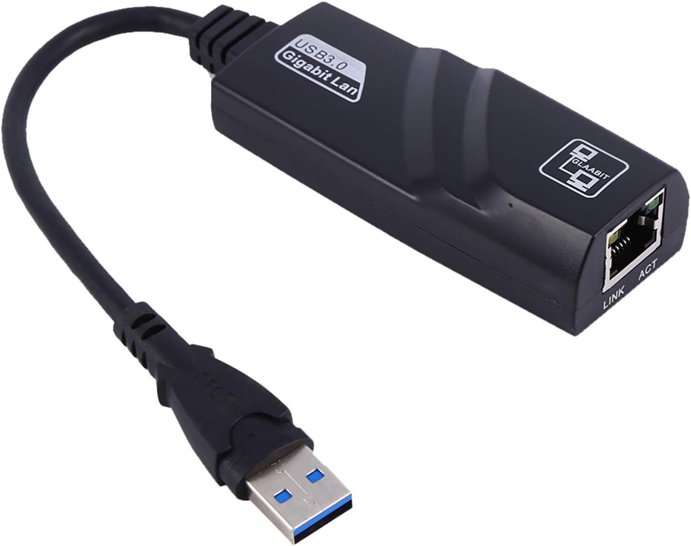 Very High Speed USB 3.0 to LAN Gigabit Ethernet Adapter Up To 1000 Mbps  for Laptop Phone and Desktop RJ 45