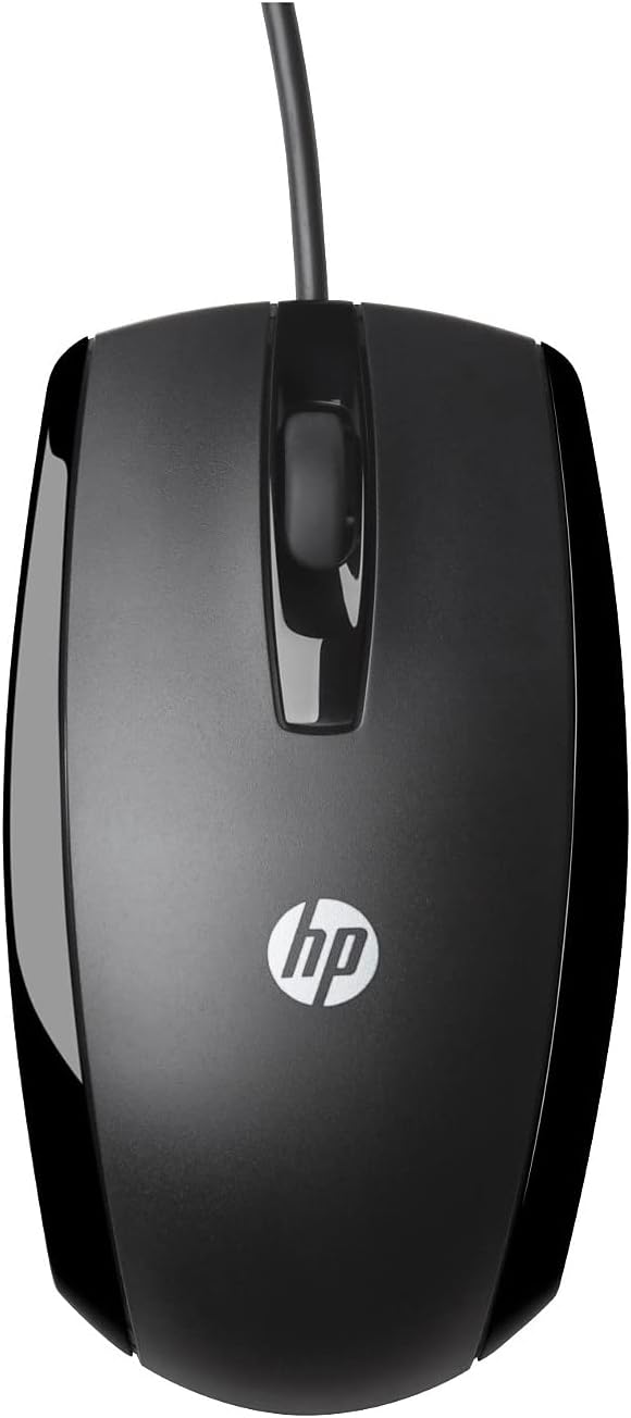 HP X500 - Wired USB Mouse for Windows PC Desktop, Laptop, Notebook, Mac, computerand Chromebook