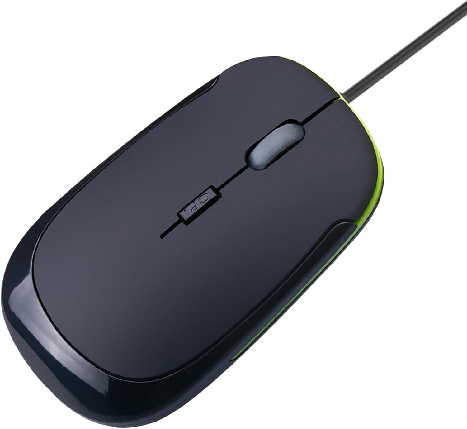 Computer Laptop Mouse Wireless, 2.4G Portable USB Optical Wireless Slim Computer Mice with USB Nano Receiver