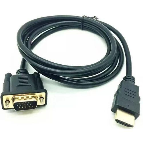 HDMI HDTV To VGA Cable HDMI Male To VGA Male Converter Cable, plug and play, 1080P High Resolution.
