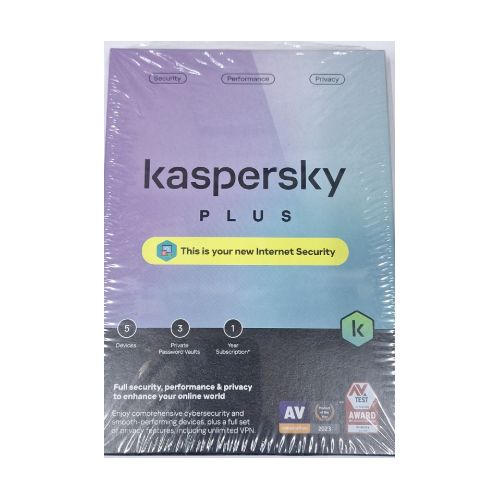 Kaspersky Plus Internet Security - 5 Devices, Real-time antivirus protection
