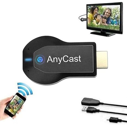 Anycast M9 Plus Wireless HDMI Adapter – Screen Sharing Dongle for TV, Projector, and Monitor Streaming