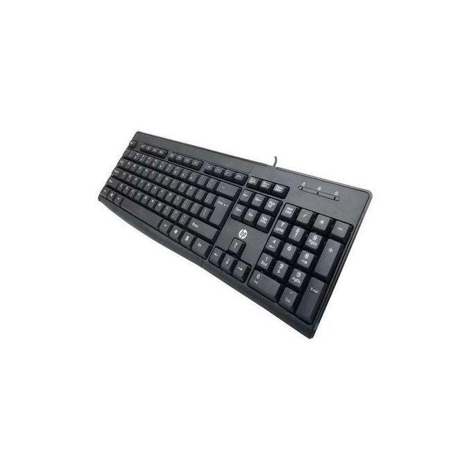 HP K1700 Wired USB Keyboard – Full-Size, Plug & Play, Allows maximum productivity and precise accuracy