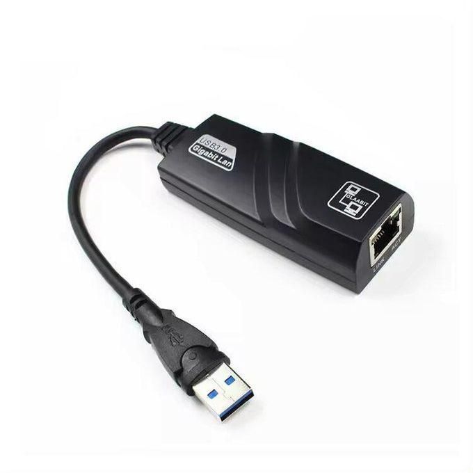Very High Speed USB 3.0 to LAN Gigabit Ethernet Adapter Up To 1000 Mbps  for Laptop Phone and Desktop RJ 45