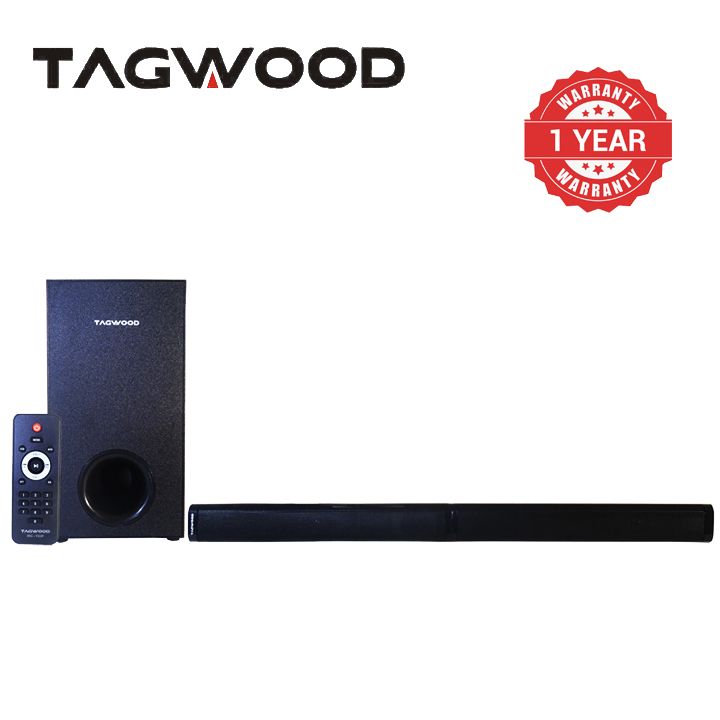 Tagwood7500W 2.1CH Multimedia Bluetooth Woofer Speaker System  Subwoofer Soundbar BT/USB/SD/FM Subwoofer Home Audilo System Soundbar with Remote Control  S1