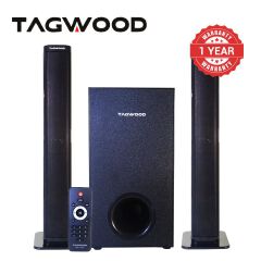 Tagwood 7500W 2.1CH Multimedia Bluetooth Woofer Speaker System  Subwoofer Soundbar BT/USB/SD/FM Subwoofer Home Audilo System Soundbar with Remote Control  S1 Speaker bass