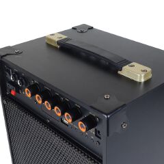 Tagwood LTS-6A Trolley Speaker Porteable Portable Speaker Subwoofer Outdoor Speaker ,Bluetooth,Free Wireless Microphone a Built in Battery Woofer Woofer with microphones