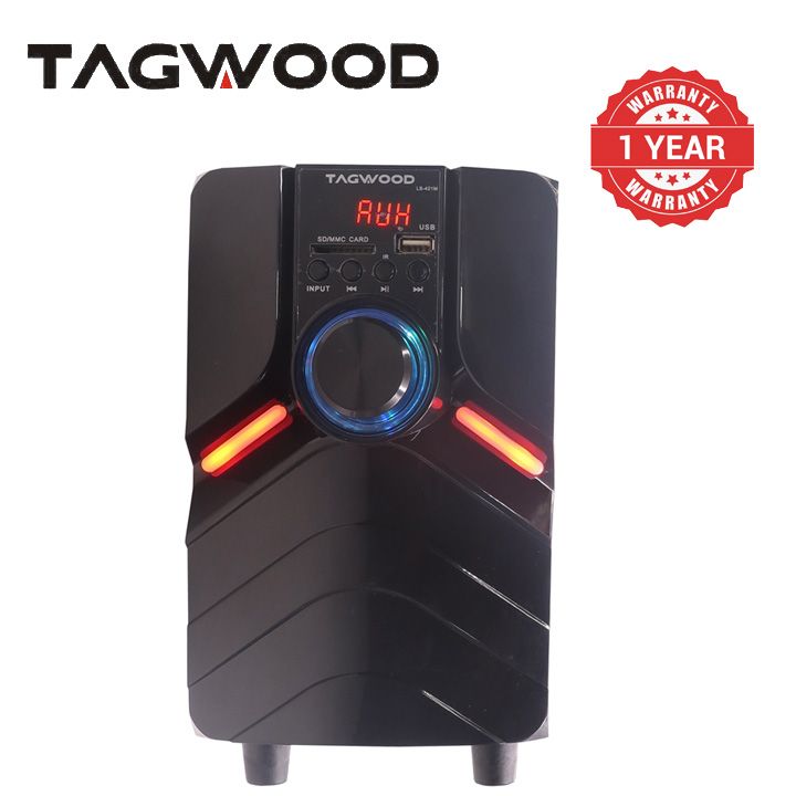 TAGWOOD LS-421M 2.1CH  WOOFER Home Audio SPEAKER BLUETOOTH/FM/SB/USB Subwoofer Speaker System