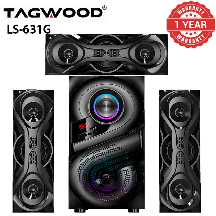 Tagwood 631G 3.1CH Woofer Subwoofer Bluetooth Cinema Home theater System Bluetooth Hi-Fi Speaker Speaker System
