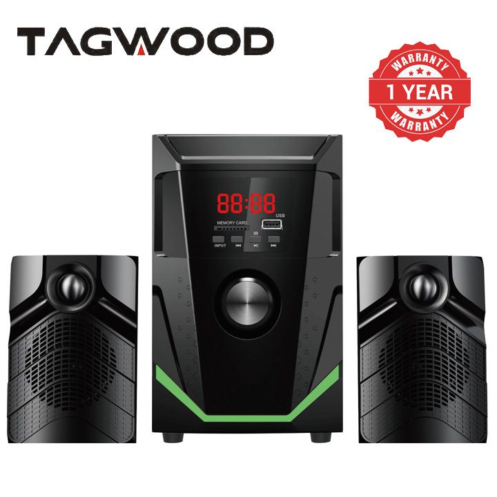 TAGWOOD LS 421L 2.1CH 8500W  WOOFER Home Audio SPEAKER BLUETOOTH/FM/SB/USB Subwoofer Speaker System