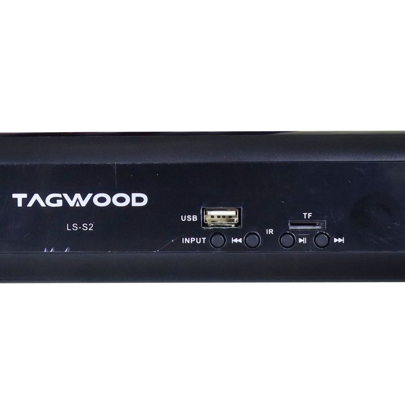 Tagwood 12000W  2.1CH Multimedia Bluetooth Woofer Speaker System  Subwoofer Soundbar BT/USB/SD/FM AC/DC System Soundbar with Remote Control  S2 Speaker bass