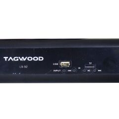 Tagwood 12000W  2.1CH Multimedia Bluetooth Woofer Speaker System  Subwoofer Soundbar BT/USB/SD/FM AC/DC System Soundbar with Remote Control  S2 Speaker bass