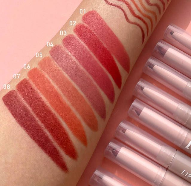 Matte Lipstick Long Lasting Lips Makeup Red Nude Stick Lipsticks Makeup Women