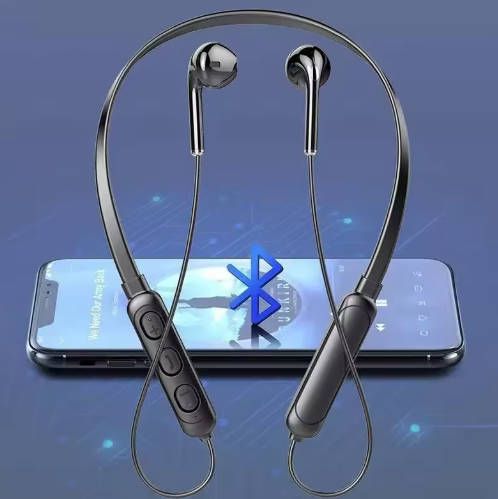 Local fast delivery Wireless 9D Bluetooth earphone Neck Hanging Stereo Noise Reduction Universal 5.0 In Ear Sports earphone Microphone For Smart Phone