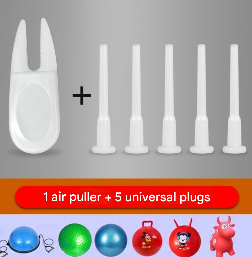 nflatable plug for yoga ball, deer, bouncy horse exercise ball, air pull plug, universal inflatable horse accessories