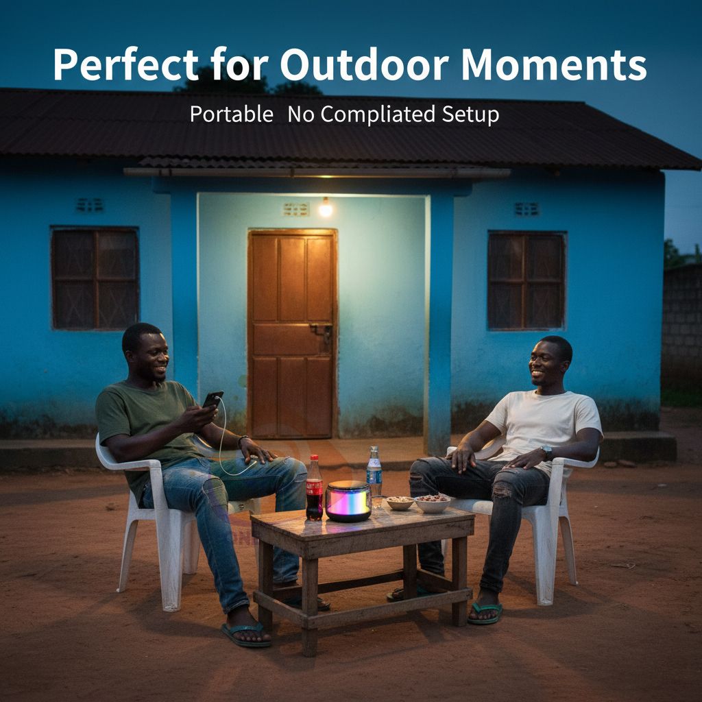 【NEW】Colorful LED Bluetooth speaker  Rhythm light Subwoofer Portable Surround Loudspeaker TF Card Sound Box