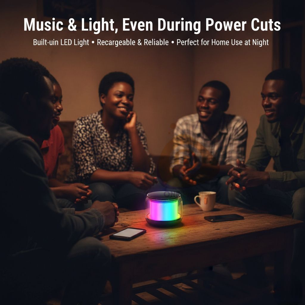 【NEW】Colorful LED Bluetooth speaker  Rhythm light Subwoofer Portable Surround Loudspeaker TF Card Sound Box