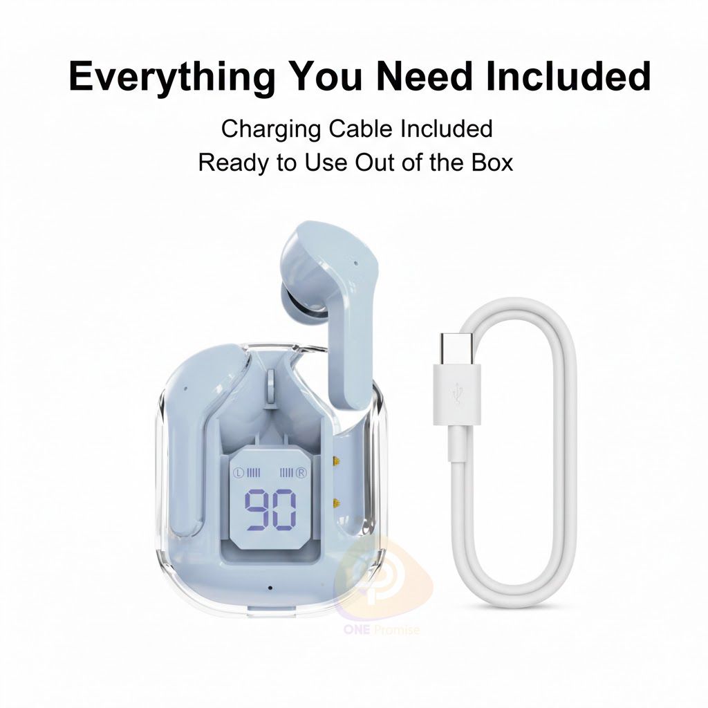 AIR Bluetooth Headphones: High-fidelity wireless Bluetooth headphones with extra-long battery life, ideal for sports.