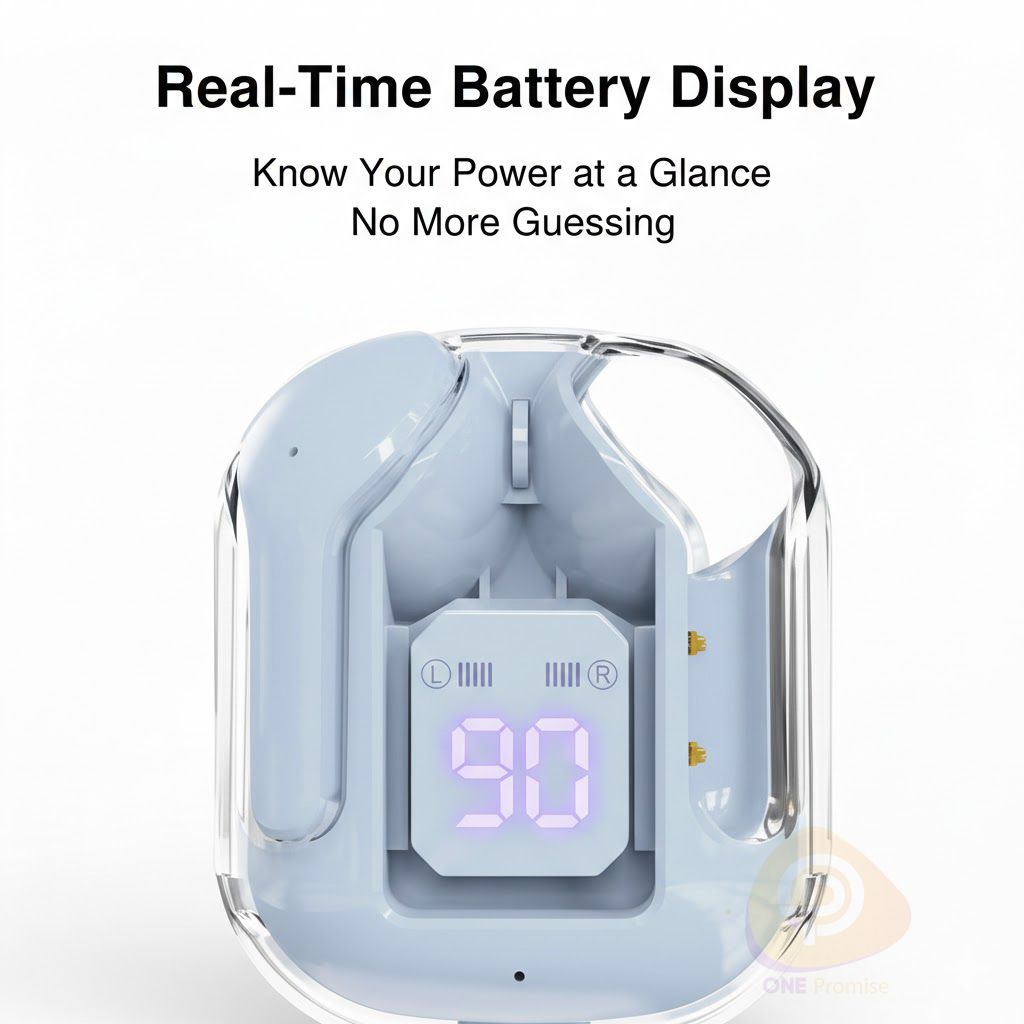 AIR Bluetooth Headphones: High-fidelity wireless Bluetooth headphones with extra-long battery life, ideal for sports.