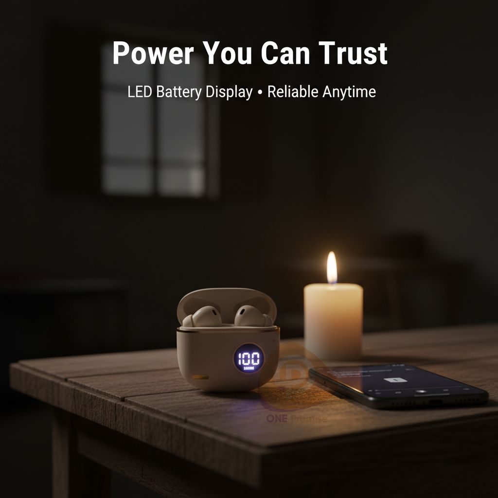 Berlin Sound Wireless Bluetooth Headphones - Ideal for sports and running, features noise cancellation, high-fidelity sound quality, powerful bass battery level display