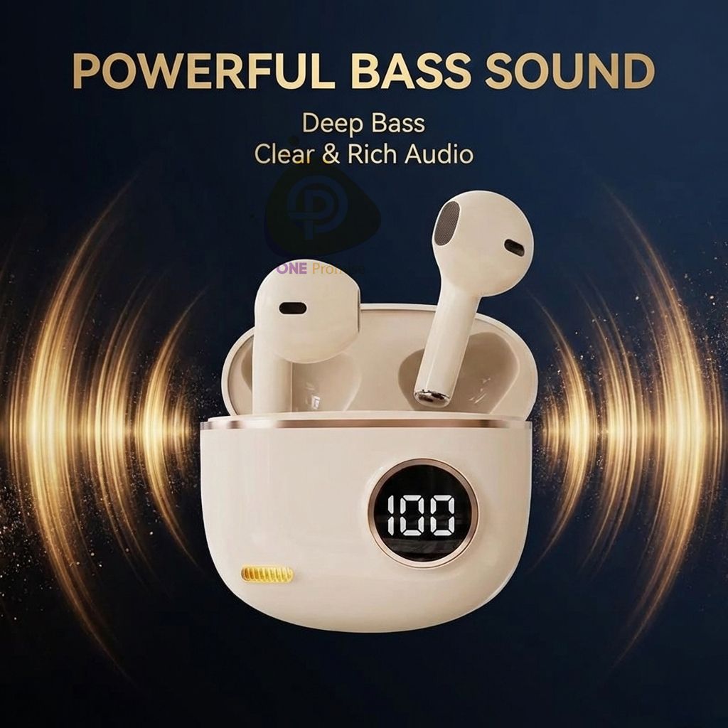 Berlin Sound Wireless Bluetooth Headphones - Ideal for sports and running, features noise cancellation, high-fidelity sound quality, powerful bass battery level display