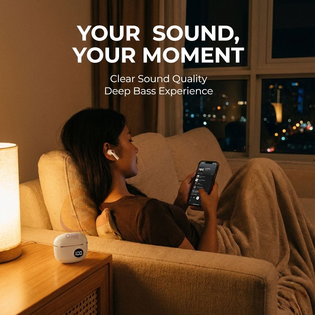 Berlin Sound Wireless Bluetooth Headphones - Ideal for sports and running, features noise cancellation, high-fidelity sound quality, powerful bass battery level display