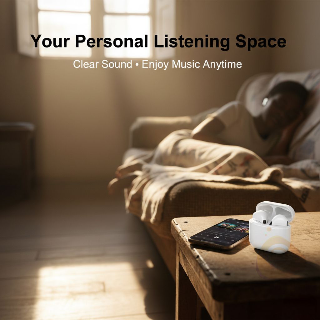 Airpods Pro 4 Wireless Earbuds Bluetooth Headphones Transparency High-Fidelity Sound Type-C Charging