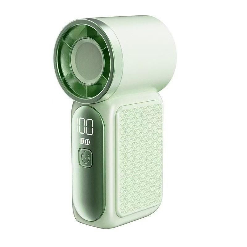 Turbos Cold Fan Super Mini Fan USB Powered Digital Display For Outdoor Camping Travel