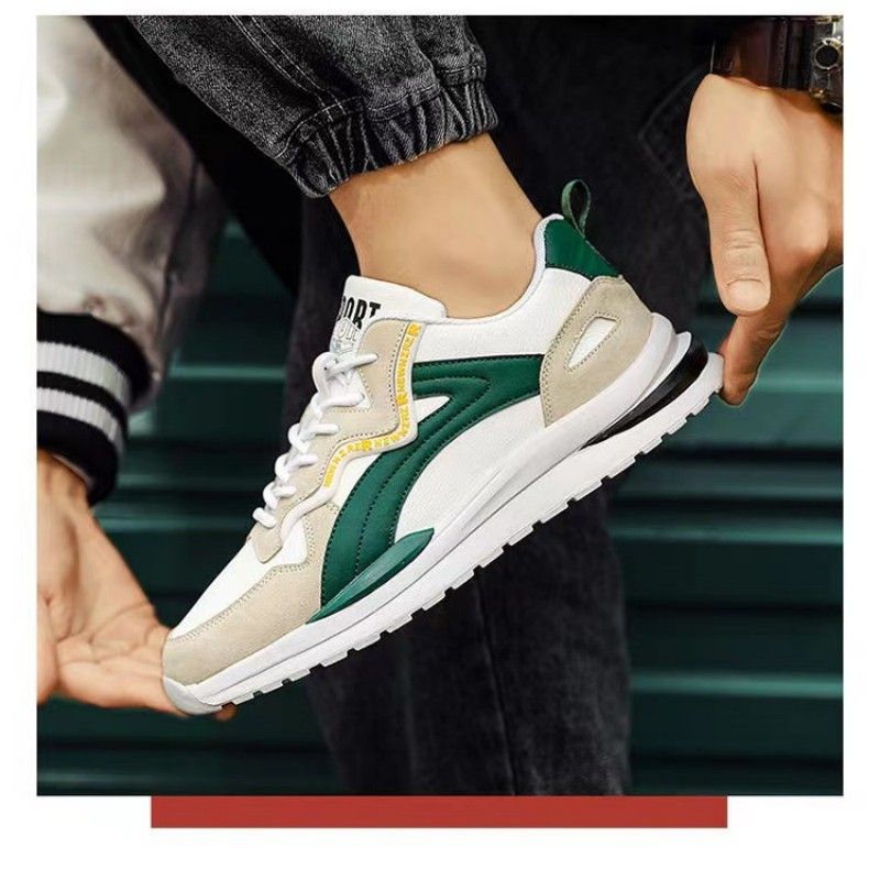 Men's Sports Shoes Sneaker Summer New Men's Shoes Trendy And Versatile Casual  Running Shoes Men's Thick Soled Shoes Shoessneakers
