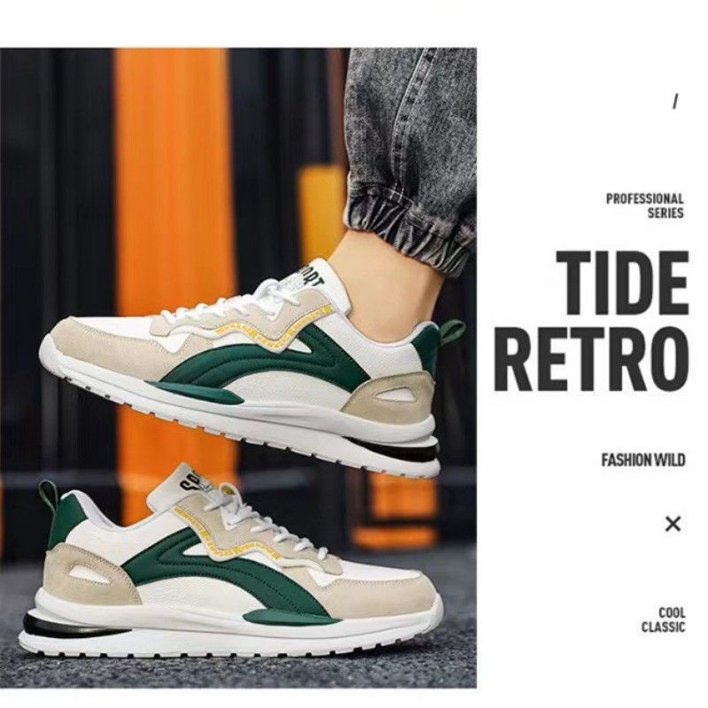 Men's Sports Shoes Sneaker Summer New Men's Shoes Trendy And Versatile Casual  Running Shoes Men's Thick Soled Shoes Shoessneakers