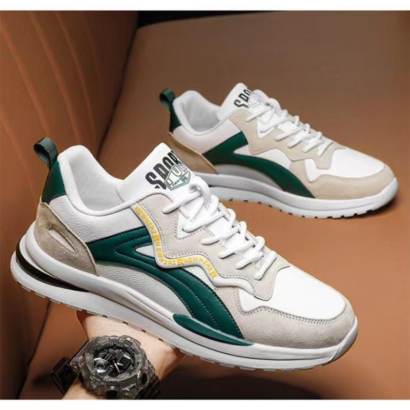 Men's Sports Shoes Sneaker Summer New Men's Shoes Trendy And Versatile Casual  Running Shoes Men's Thick Soled Shoes Shoessneakers