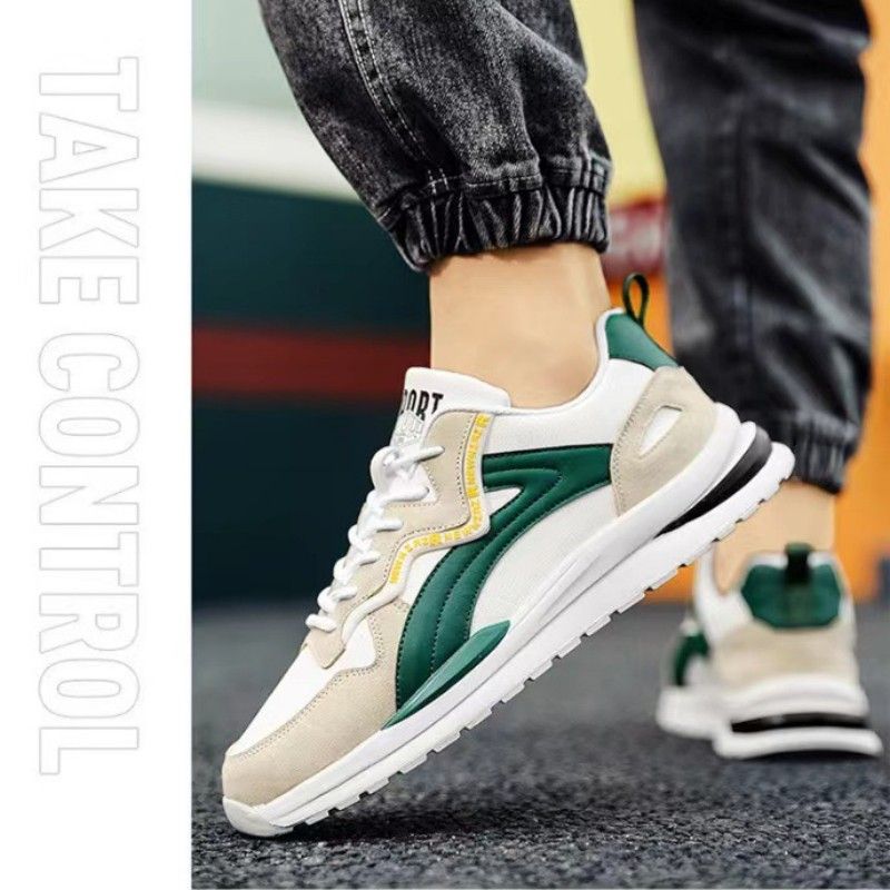 Men's Sports Shoes Sneaker Summer New Men's Shoes Trendy And Versatile Casual  Running Shoes Men's Thick Soled Shoes Shoessneakers