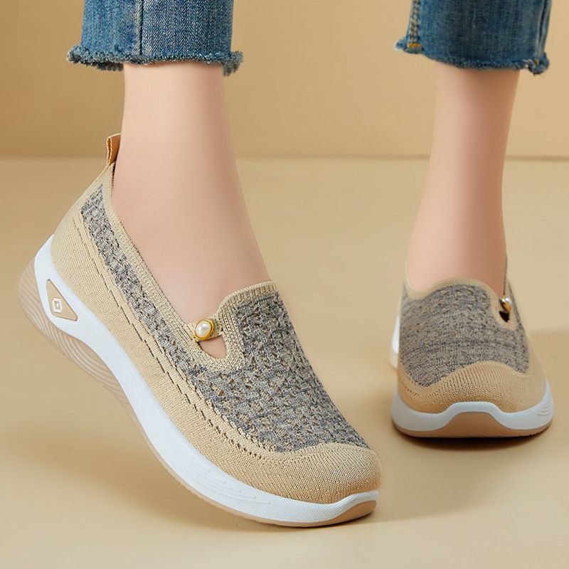 Women's Shoes Flats Loafers  Versatile Spring New Shoes Cloth Shoes Shallow Mouth Lightweight Shoes Fashion Shoes