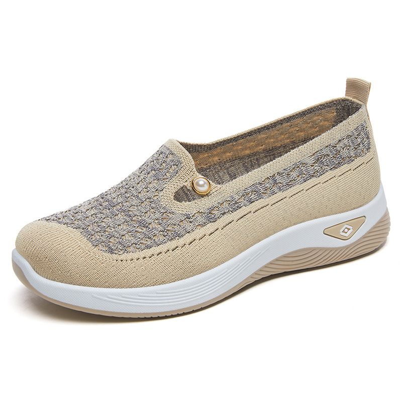 Women's Shoes Flats Loafers  Versatile Spring New Shoes Cloth Shoes Shallow Mouth Lightweight Shoes Fashion Shoes