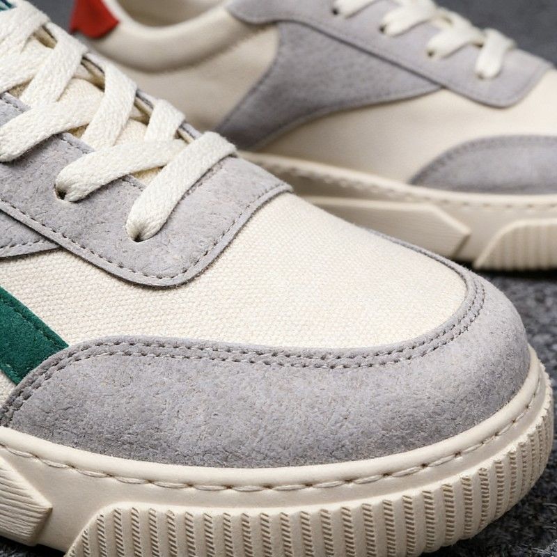 Men's Shoes Versatile Canvas Sneakers Casual Student Board Shoes Cloth Shoes Breathable Sneakers