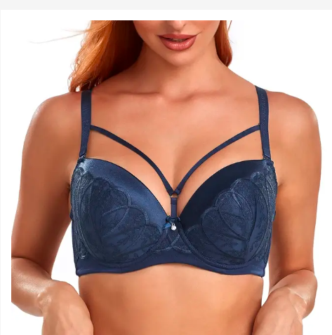 FANCY PADDED BRA WITH UNDEWIRE
